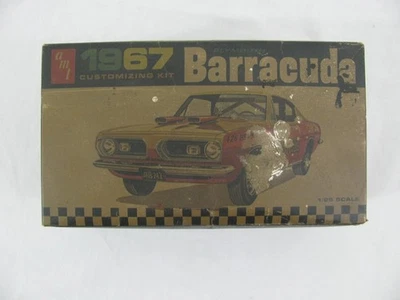 Vintage AMT 1/25 George Barris 1967 Plymouth Barracuda #6857-170 Parts / Restore - Image 1 of 4