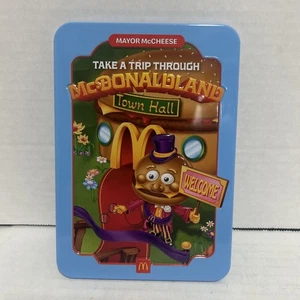 Lata de queso Mayor Mc MCDONALD’S 2025 MCDONALDLAND COMIDA FELIZ PARA ADULTOS  - Imagen 1 de 3