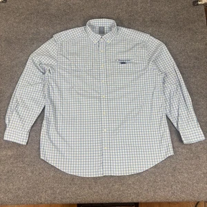 Vineyard Vines Size XL Harbor Fishing Shirt Blue Plaid - Picture 1 of 7