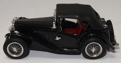 Parabrisas roto fundido a presión Vitesse 1/43 MG TC modelo 21950 negro y rojo usado Foto 1 de 4