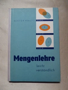 Mengenlehre leicht verständlich, Dieter Haupt, Fachbuchverlag Leipzig 1967 - Bild 1 von 3