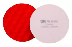 40% Off 9 Each 3M 28876 5-1/4" Finesse-it Red Foam Buffing Pad - Picture 1 of 1