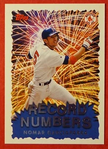 1999 Topps Nomar Garciaparra #RN6 Record Numbers (Red Sox) - Picture 1 of 2