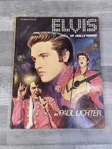 Elvis Presley In Hollywood by Paul Lichter Book Simon and Schuster NYC 1975 - Picture 1 of 24