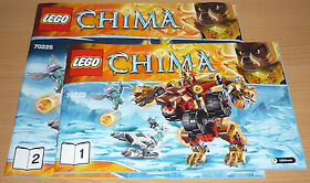 LEGO Chima 1 Bauplan 70225, Instruction Only