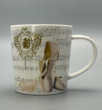 ppd porcelain mug ballet shoes concerto ballet music coffee mug