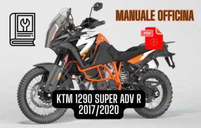 Manuale Officina KTM 1290 Super Adventure R dal 2017 al 2020 in ITALIANO (PDF) - Immagine 1 di 2
