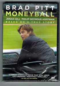 Moneyball with Brad Pitt, Jonah Hill, Philip Seymour Hoffman DVD - Picture 1 of 2