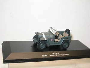 russisches Auto GAZ 67-B Militär 1:43 (Sammlung Eaglemoss und Atlas) - Bild 1 von 2