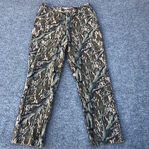 Vintage Browning Mossy Oak Tree Stand Chamois Camo Pants Mens 42x34 (41x34)