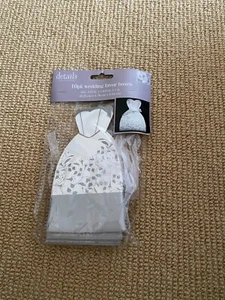 Detalles Accesorios Boda Favor Cajas, Paquete de 10 Nuevo - Imagen 1 de 3