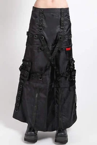 Tripp NYC Zip Off Mega Nylon Skirt - Imagen 1 de 15