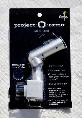 NIB PROJECT-O-RAMA PROJECTOR NIGHT-LIGHT w/ STARRY NIGHT SLIDE FROM ROMAN, INC. - Image 1 of 2