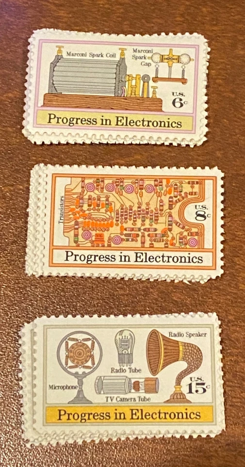 Scott # 1500, 1501, 1502  Electronics Progress Issue, Single Stamp, MNH - Image 1 of 1