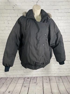 Obermeyer Dynasty Down Black Removable Fur Hood Ski Snow Jacket Women’s 14 - Image 1 of 4