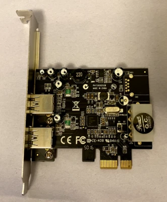 Rosewill PI4720202X2B 2-Port USB 3.0 PCIe Card Adapter - Image 1 of 4