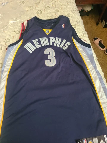 Adidas Allen Iverson Memphis Grizzlies authentic procut pro cut jersey 52 RARE Cover