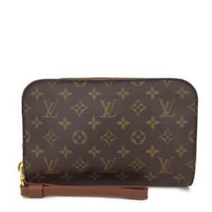 Louis Vuitton Monogram Pochette Orsay Clutch Second Hand Bag /1A0370