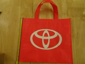Toyota Classic red Logo Reusable shopping bag "Let's Go Places" - Picture 1 of 2
