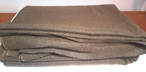 Huge Piece Brown Wool Fabric 60 x 190 5.2 Yards Light/Medium Weight - Picture 1 of 4