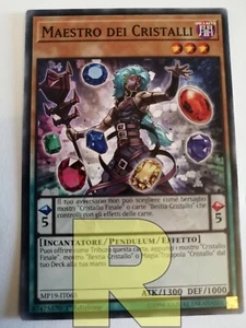 3x Maestro Dei Cristalli ® Comune ® MP19-IT065 ® Italiano ® Errecards - Picture 1 of 1