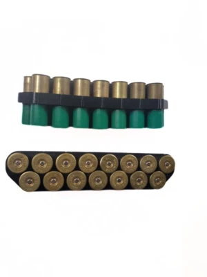 MIL 12 gauge shotgun shell holder, Hard Sided Bandolier designed for magazine pouch