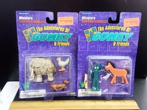 VTG Trendmasters Gumby And Friends Figures Denali Lowbelly Tillie Gumby & Pokey - Picture 1 of 11