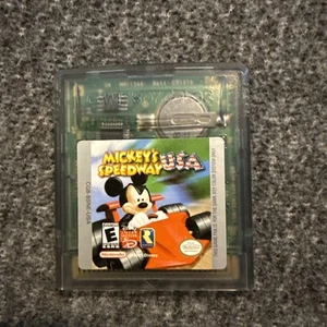 Mickey's Speedway USA (Nintendo Game Boy Color, 2001) Cartridge only - Picture 1 of 3