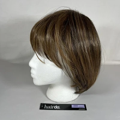 Peluca Bob Seriously Sleek Hairdo de HAIRUWEAR Esmaltada Avellana Med Marrón/Jengibre Foto 1 de 4