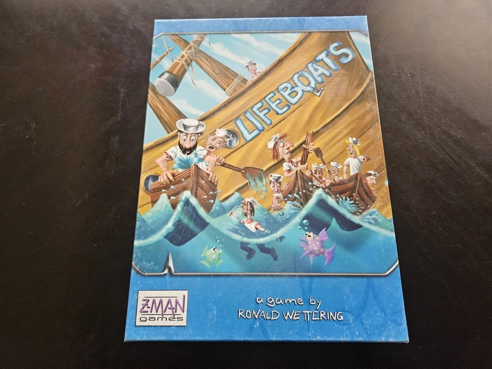 Lifeboats Board Game -Complete, VGC- Z-Man Games - Image 1 of 4
