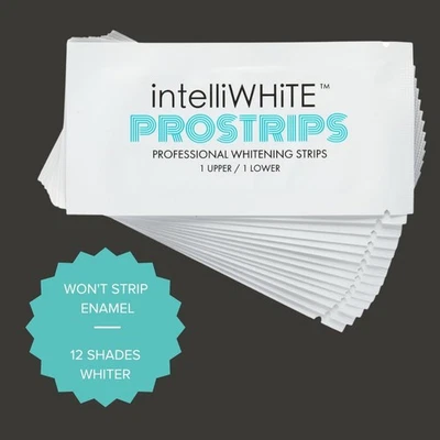 Prostrips - 12 Shades Whiter Teeth - 56 Enamel Safe REMINERALIZING Gentle Str... - Image 1 of 4