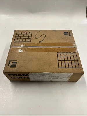 Lote de (2) Filtro de aceite de motor FRAM CH6069 para KAWASKI Foto 1 de 2