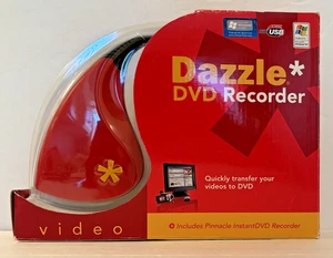Pinnacle Dazzle DVD Recorder HD Transfer VHS to DVD w/Installation CD's WINDOWS - Afbeelding 1 van 5