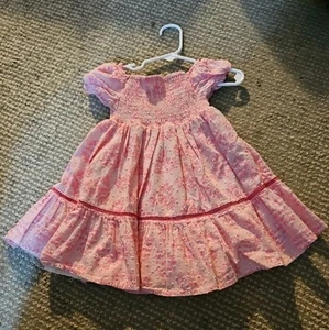 Girls Size 2  Cotton Sundress By Joie/polyester Skirt Lining - Picture 1 of 1