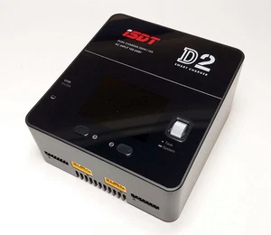 ISDT D2 20A 200W AC Doble Batería Balance Lipo Cargador/Descargador (UE) BC642 - Imagen 1 de 6