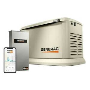 Generac 24kW Home Standby Generator w/ 200amp Transfer Switch Model 72101
