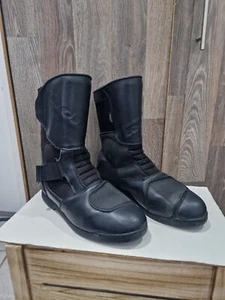 Polo Motorradstiefel Herren Gr.42 Schwarz Leder - Bild 1 von 15