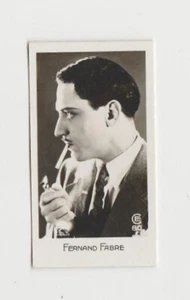 Fernand Fabre 1932 Bridgewater Film Stars Small Trading Card - Series 1 #80 - Picture 1 of 2