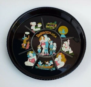 Lil' Abner Dog Patch U.S.A. Decorative Tray 1968 Collectible - Picture 1 of 6