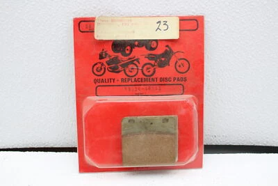 1986-1987 JUEGO PASTILLAS FRENO DELANTERO SUZUKI GSXR750 GSXR1100 (SB09) Foto 1 de 4