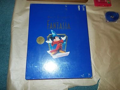 DISNEY'S FANTASIA DELUXE COLLECTORS EDITION VHS HOME VIDEO BOX SET UNSEALED-NEW - Image 1 of 2