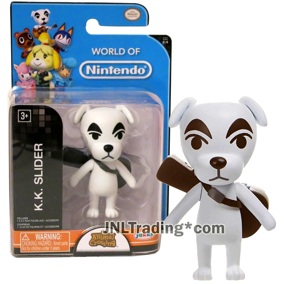 World of Nintendo Animal Crossing 2016 Jakks Pacific KK Slider Figure A102