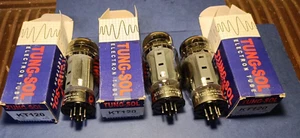 TERZETTO VALVOLE SOVTEK TUNGSOL KT 120 MATCHED - Foto 1 di 3