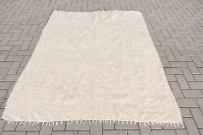 Vintage Rugs, 5.1x6.4 ft Area Rug, Kilim, Boho Rugs, Oriental Rugs, Oushak Rugs - Image 1 of 4