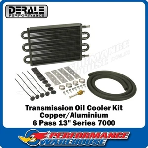 Derale 6 Pass 13'' Series 7000 Copper/Aluminum Transmission Cooler Kit 13106 - Bild 1 von 6