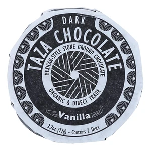 Taza Organic Vanilla Chocolate Mexicano Disc, 2.7Oz (12Pc Case) - Picture 1 of 12