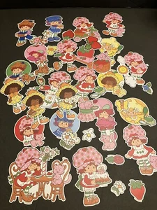 Strawberry Shortcake Matte Retro Vintage Design Stickers Pack Of 40 - Picture 1 of 8