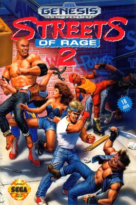 Streets of Rage 2 Sega Genesis BOX ART Premium POSTER MADE IN USA - SEG016