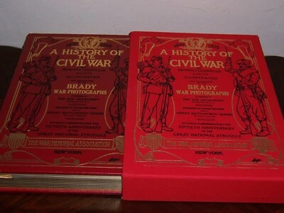 Easton Press Deluxe Ed. HISTORY OF THE CIVIL WAR Benson J Lossing & Mathew Brady - Image 1 of 4