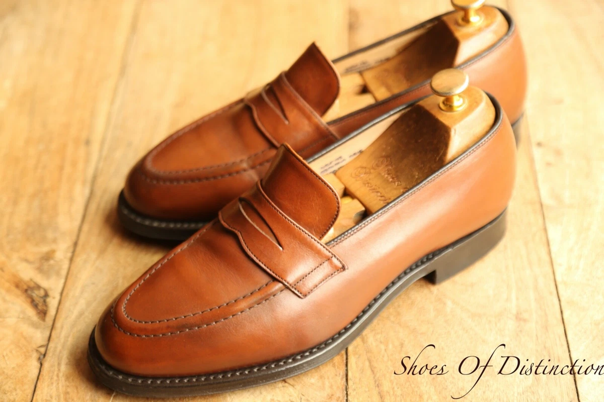 『church's』Brown Leather Moccasins Tabac Fumé Brushed Calfskin Loafer | Church's